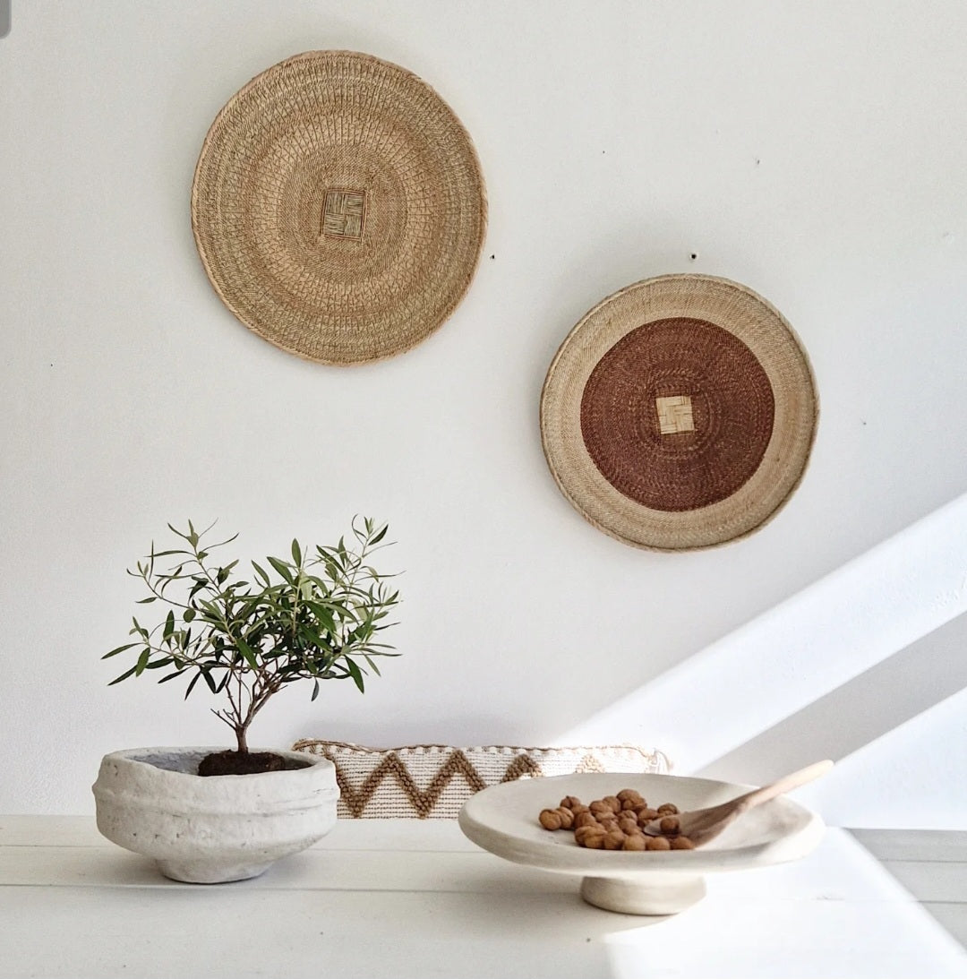 Tonga Basket Naturel/Bruin