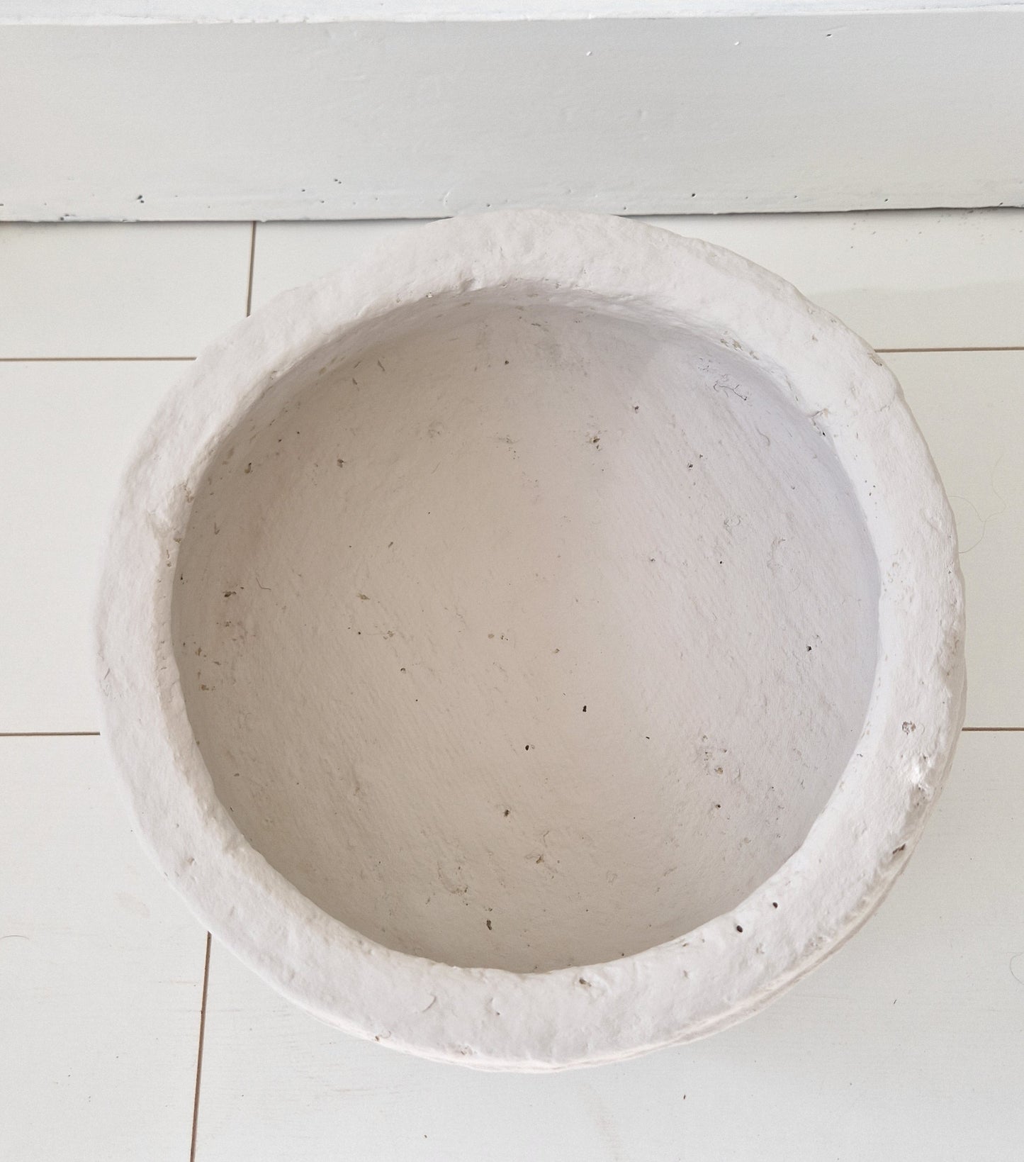 Unieke Papier-Maché schaal Clay