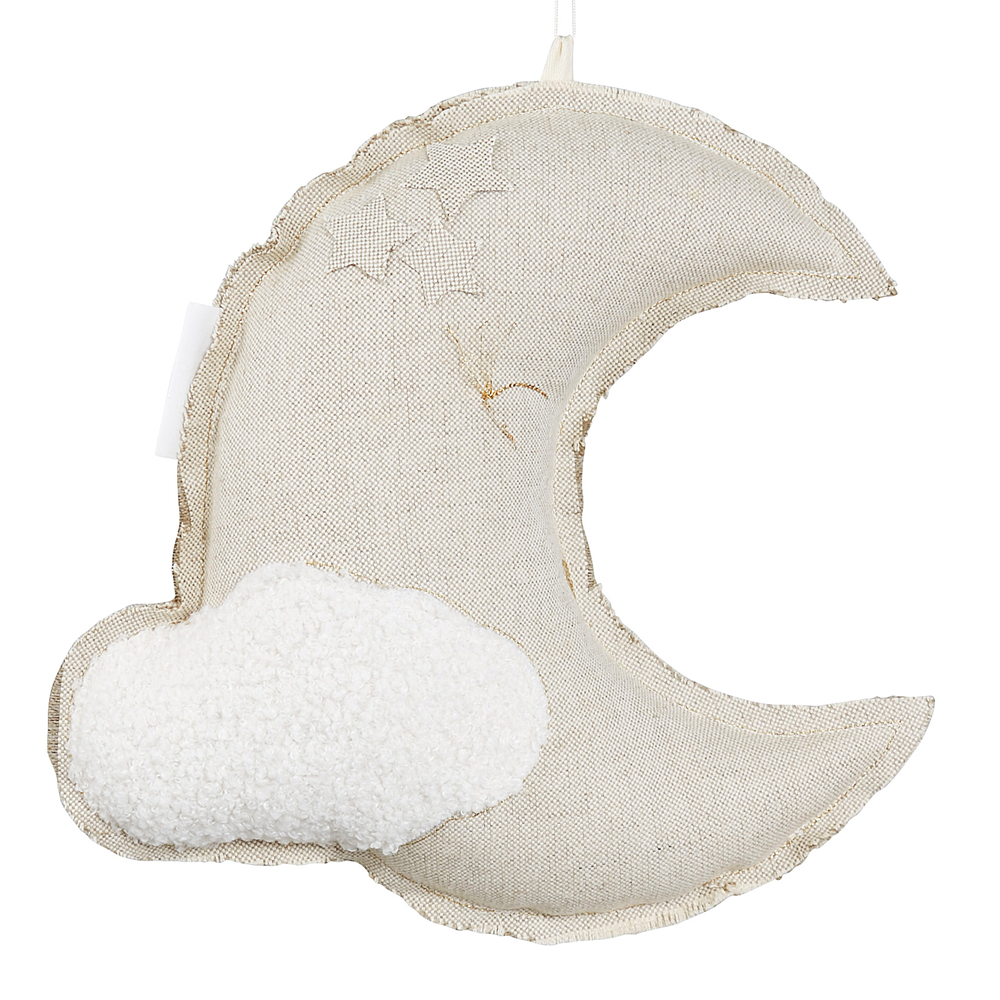 Cotton & Sweets Louis Lune mobiel Natural Linnen