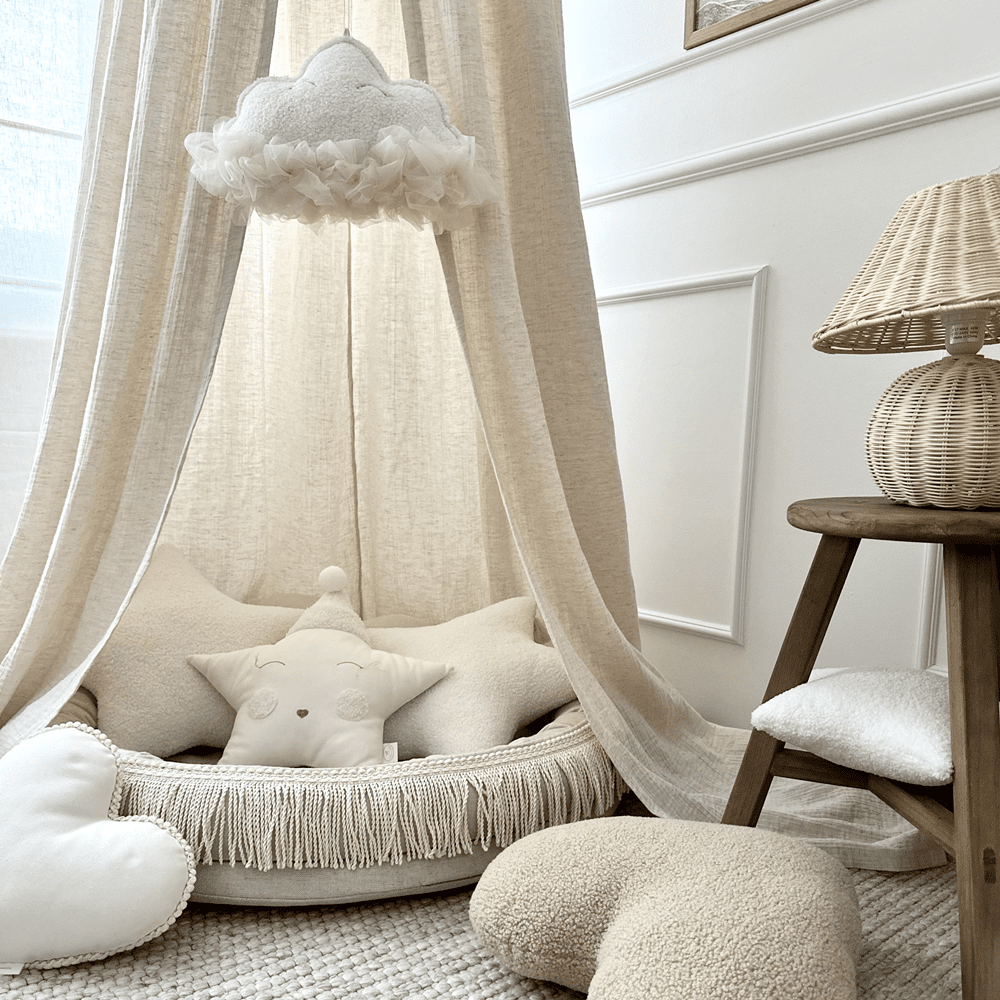 Sleeping Star Sierkussen Vanilla