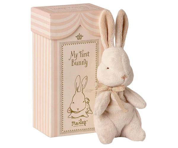 Maileg knuffelkonijntje My first bunny Dusty rose