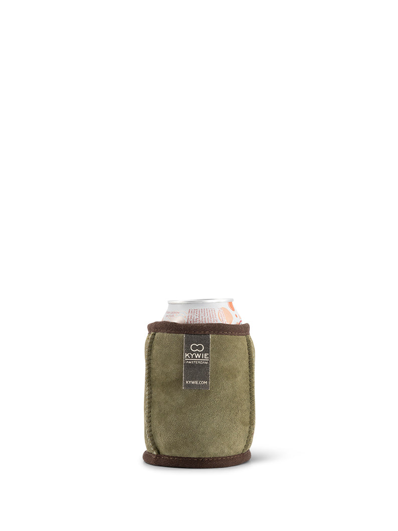 KYWIE Koozie Khaki Suede