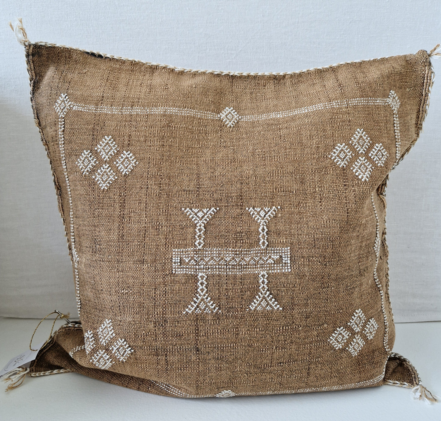 Sabra Silk kussenhoes Brown