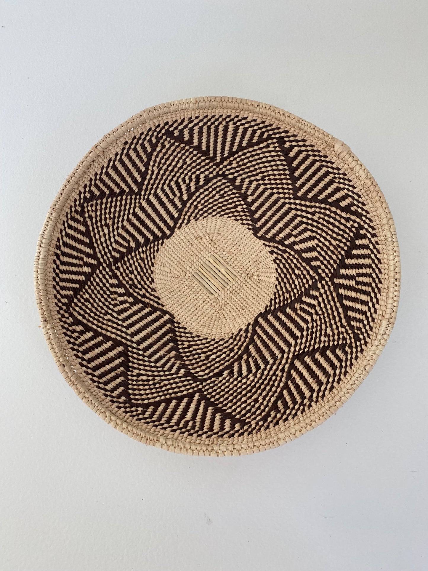 Tonga/Binga basket Natural/Brown Small