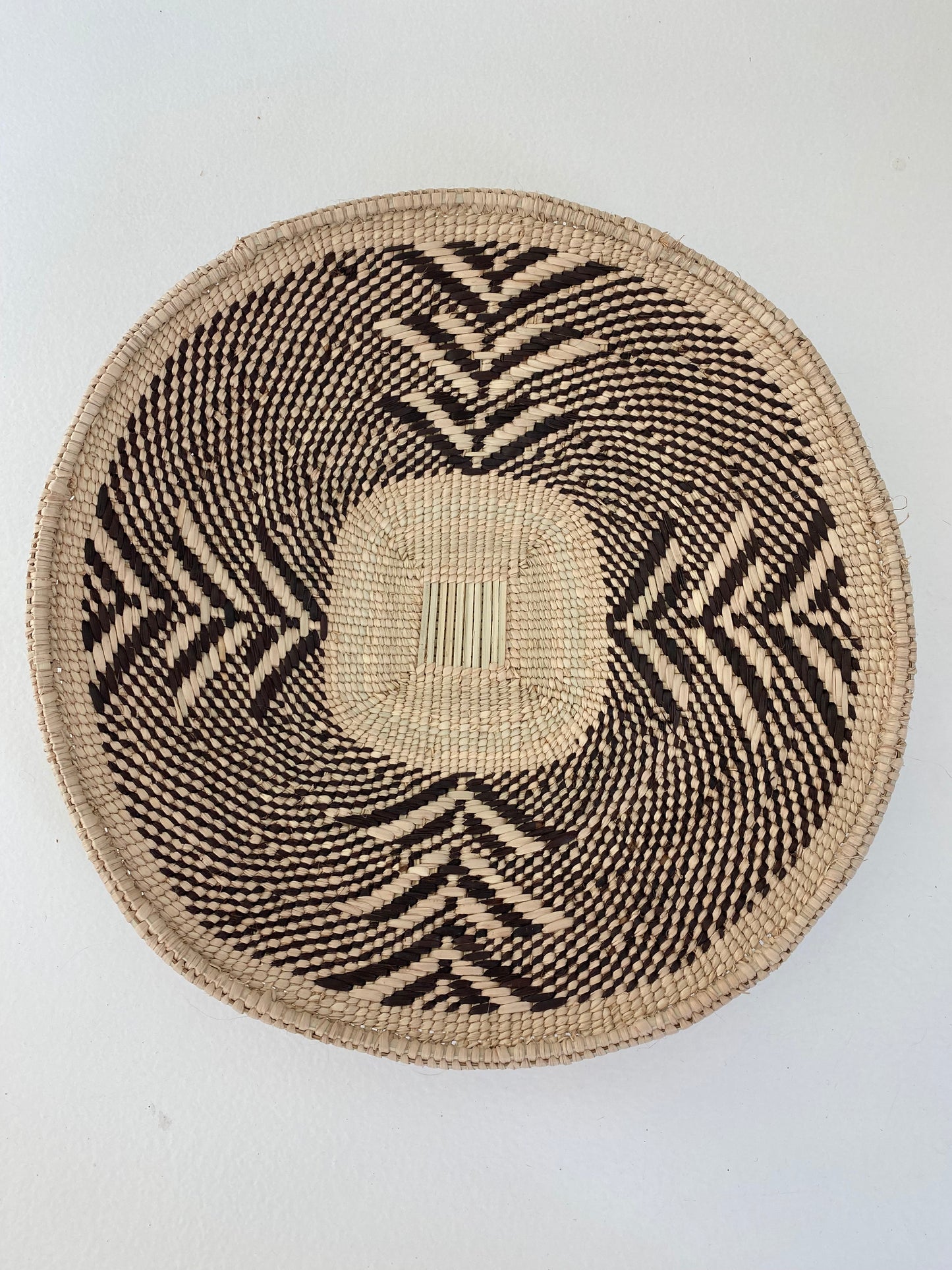 Tonga/Binga basket Natural/Brown Small