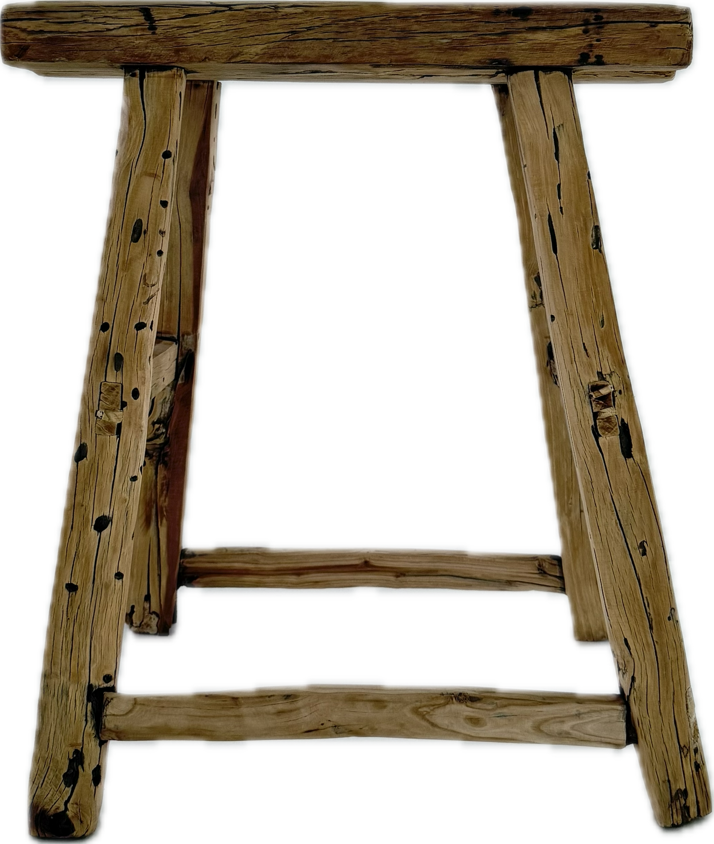Oude houten kruk #1