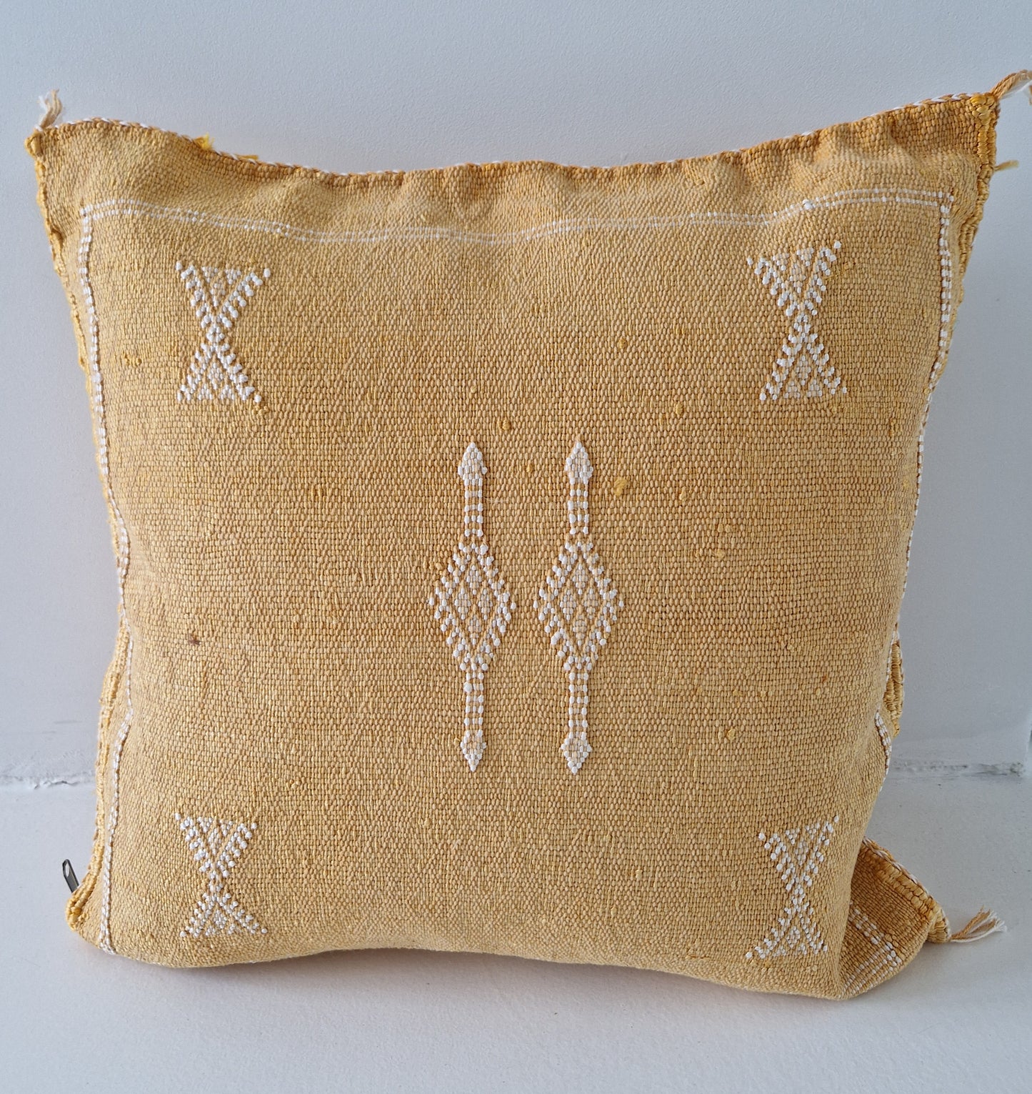 Sabra Silk kussenhoes Yellow