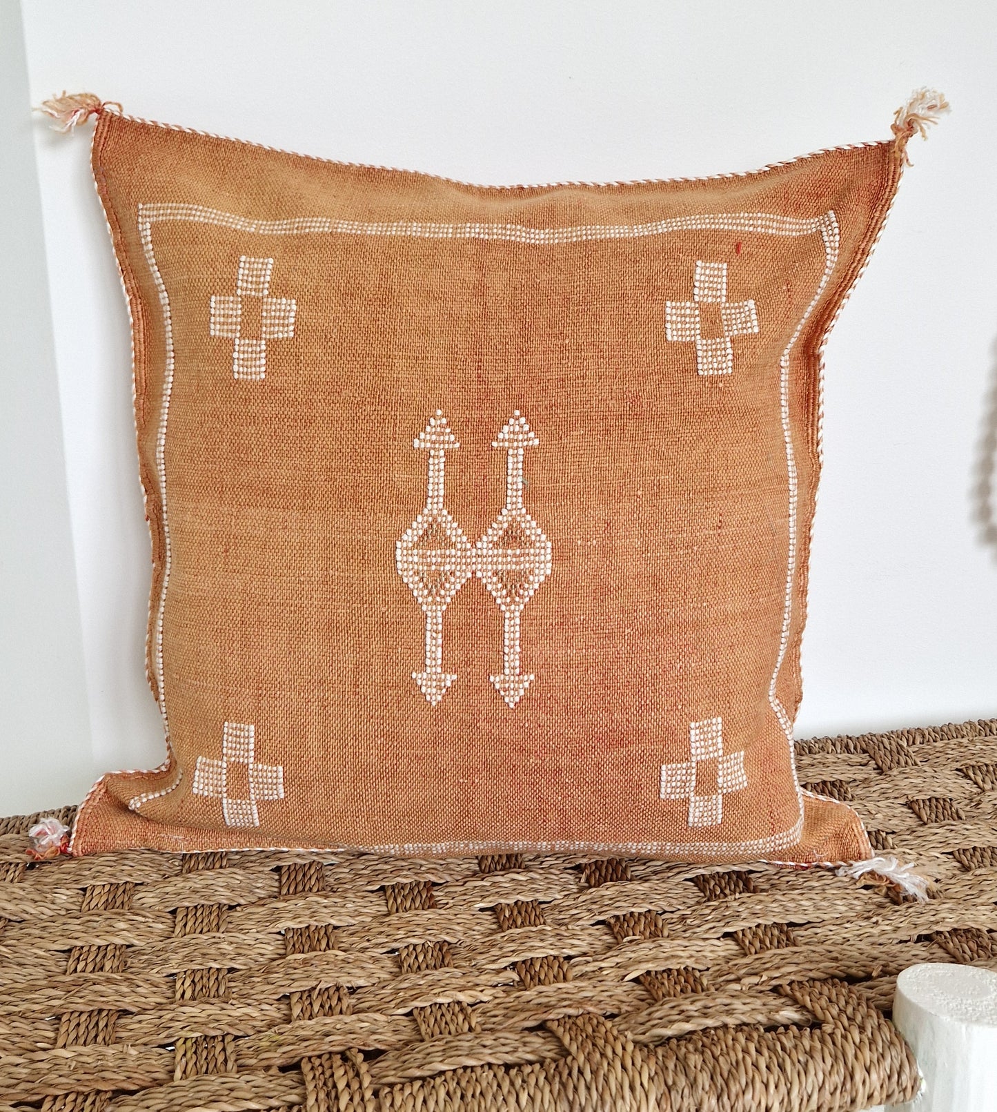 Sabra Silk kussenhoes Roest