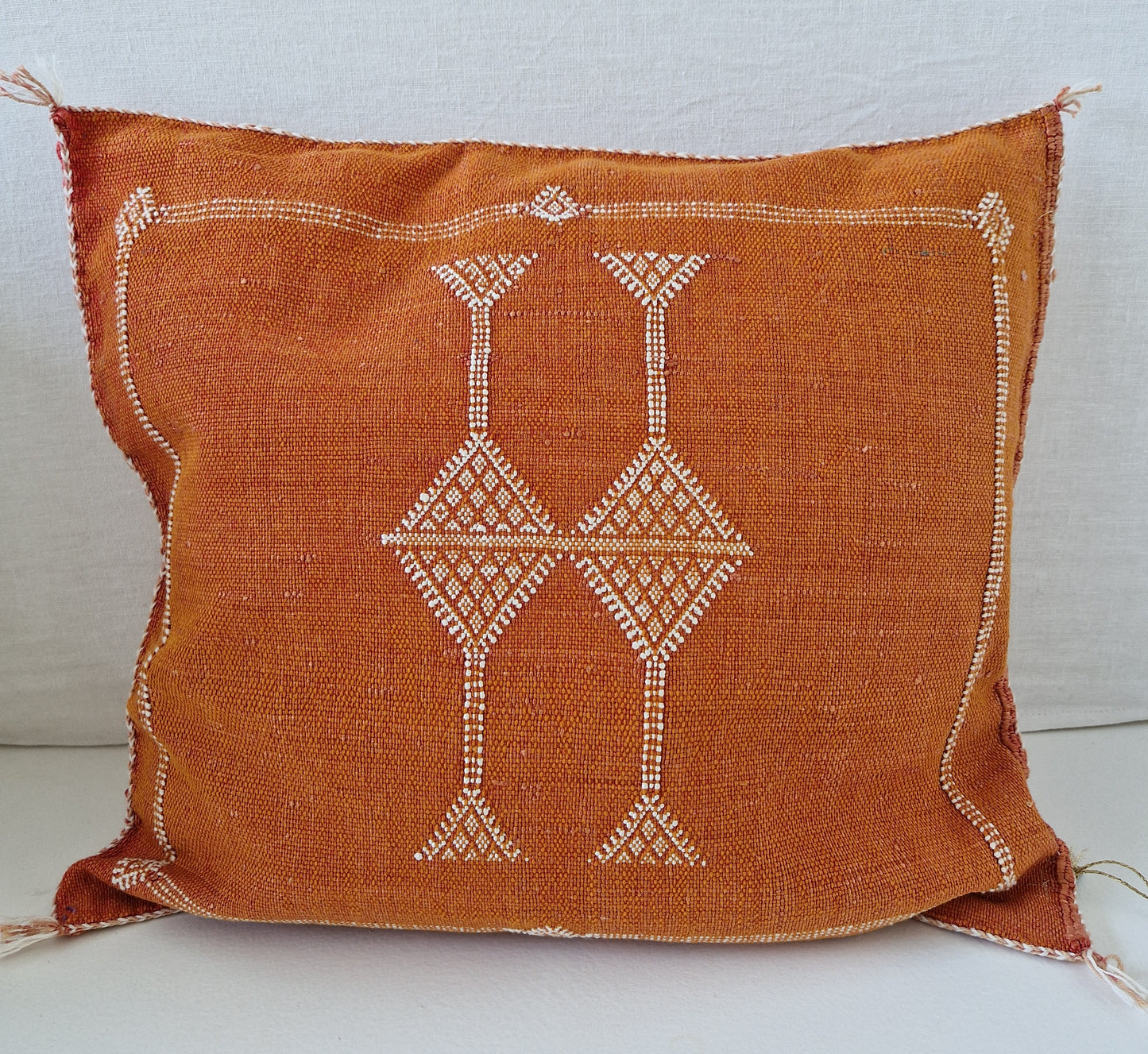 Sabra Silk kussenhoes Warm Orange