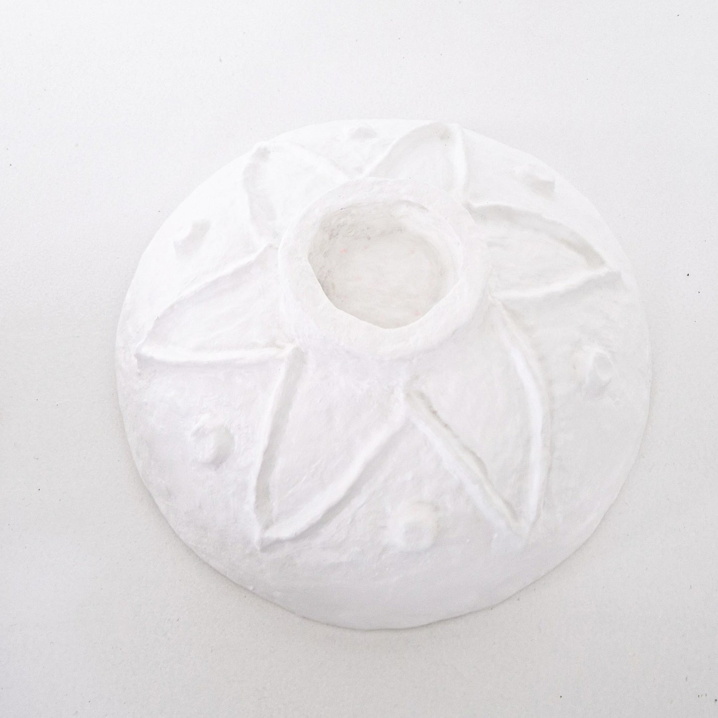 Papier-Maché schaal Wit Ø34cm