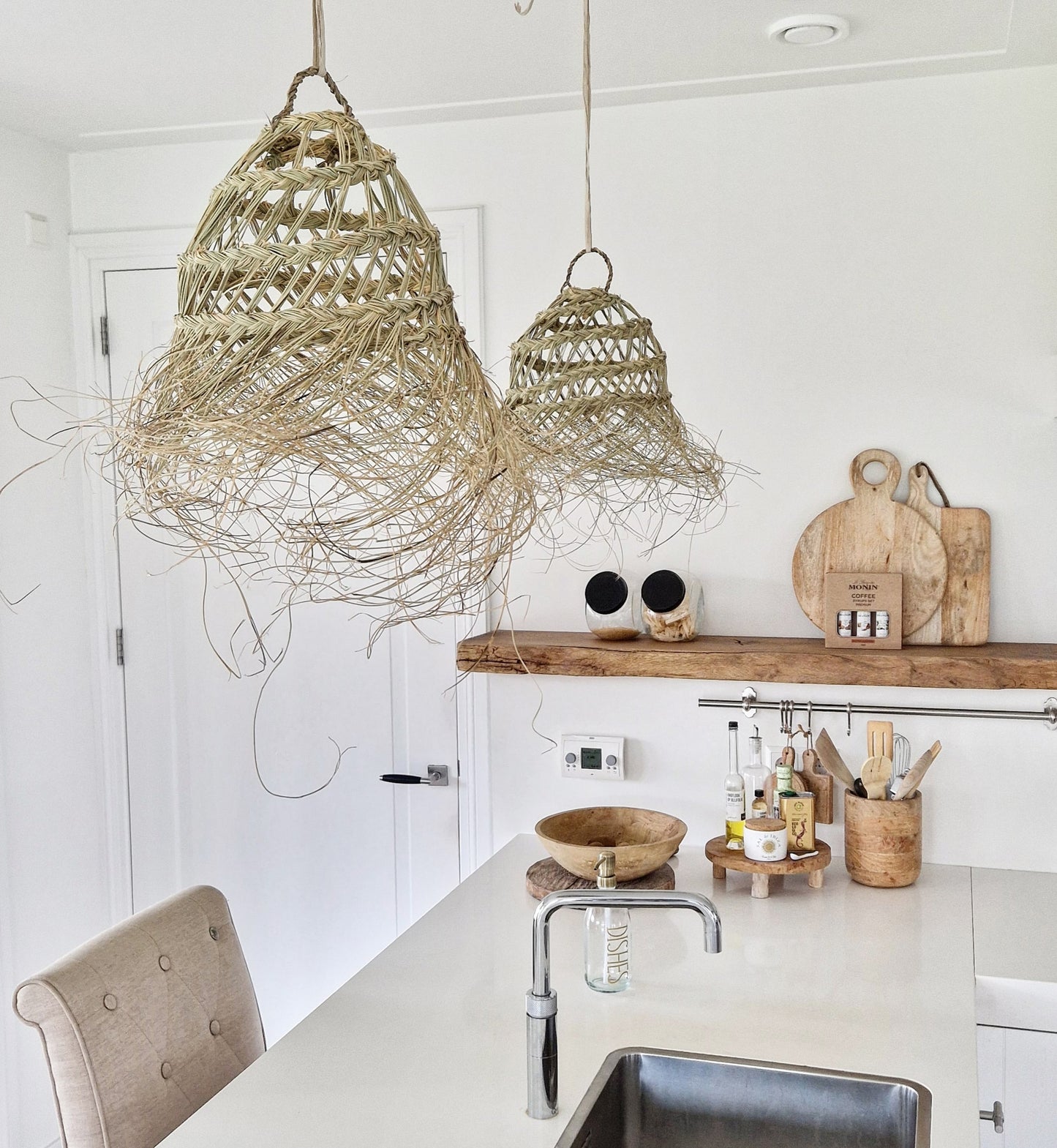 Zeegras hanglamp