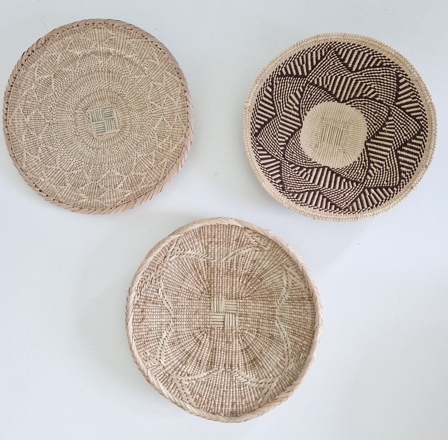 Tonga/Binga basket Natural/Brown Small