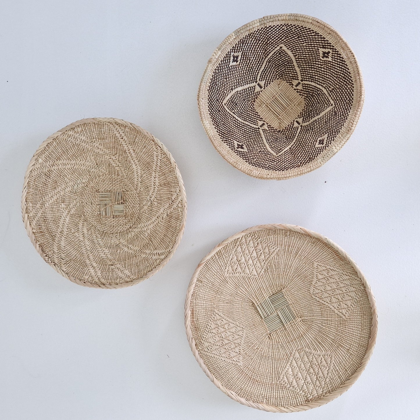 Tonga/Binga basket Natural/Brown Small