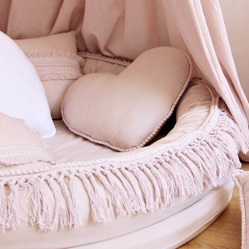 Cotton & Sweets Boho Junior Nest Powder Pink