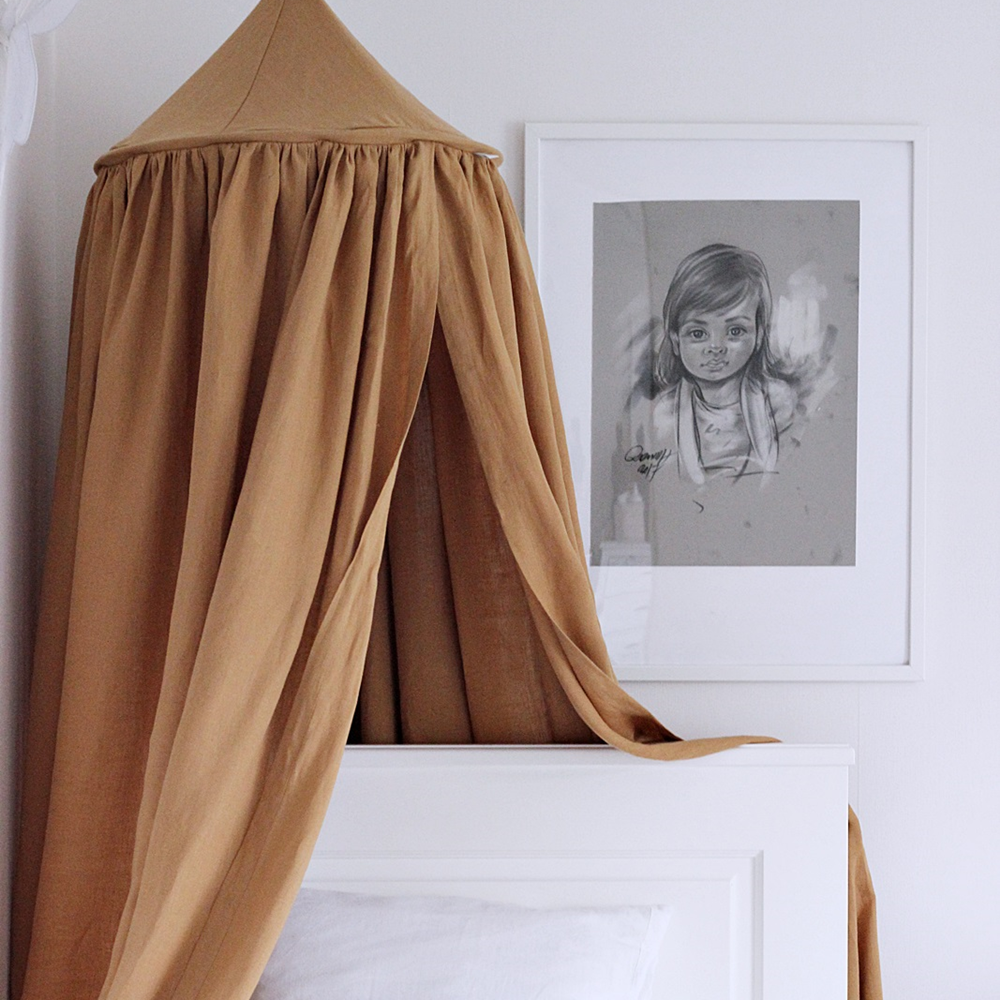 Bedhemel Cotton & Sweets Caramel 100% Linnen