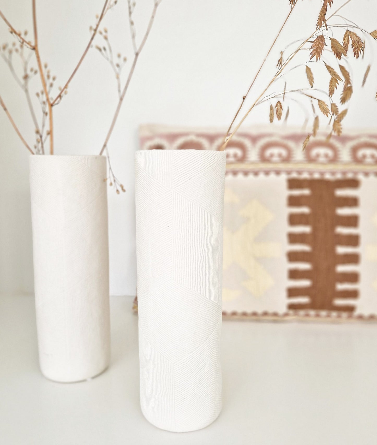 Vaas porselein Offwhite