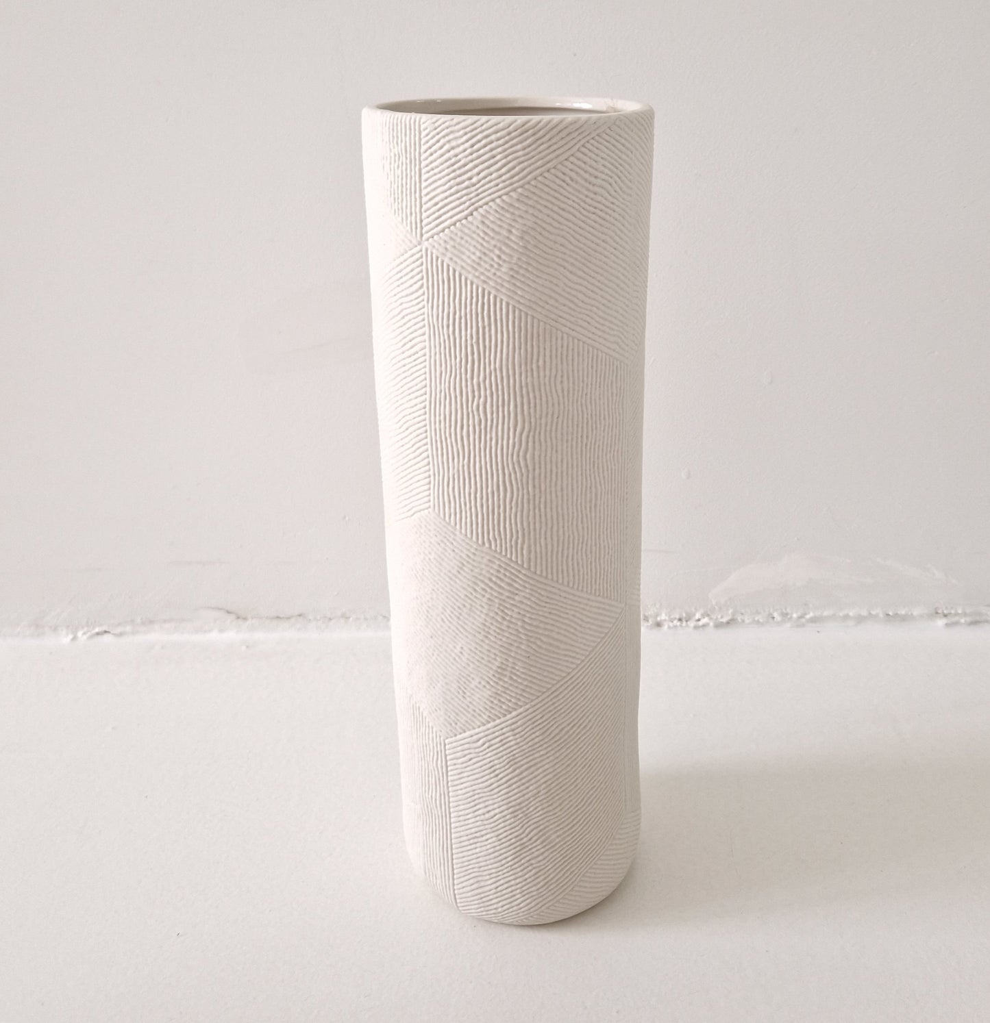 Vaas porselein Offwhite