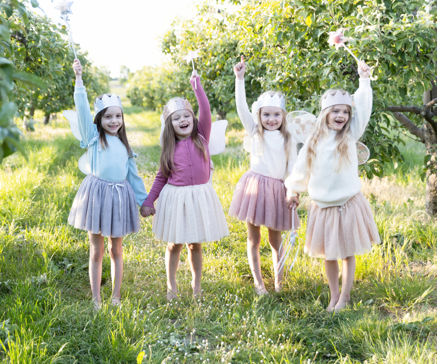 Fluwelen kroon Billy loves Audrey Chanda Tender Blush