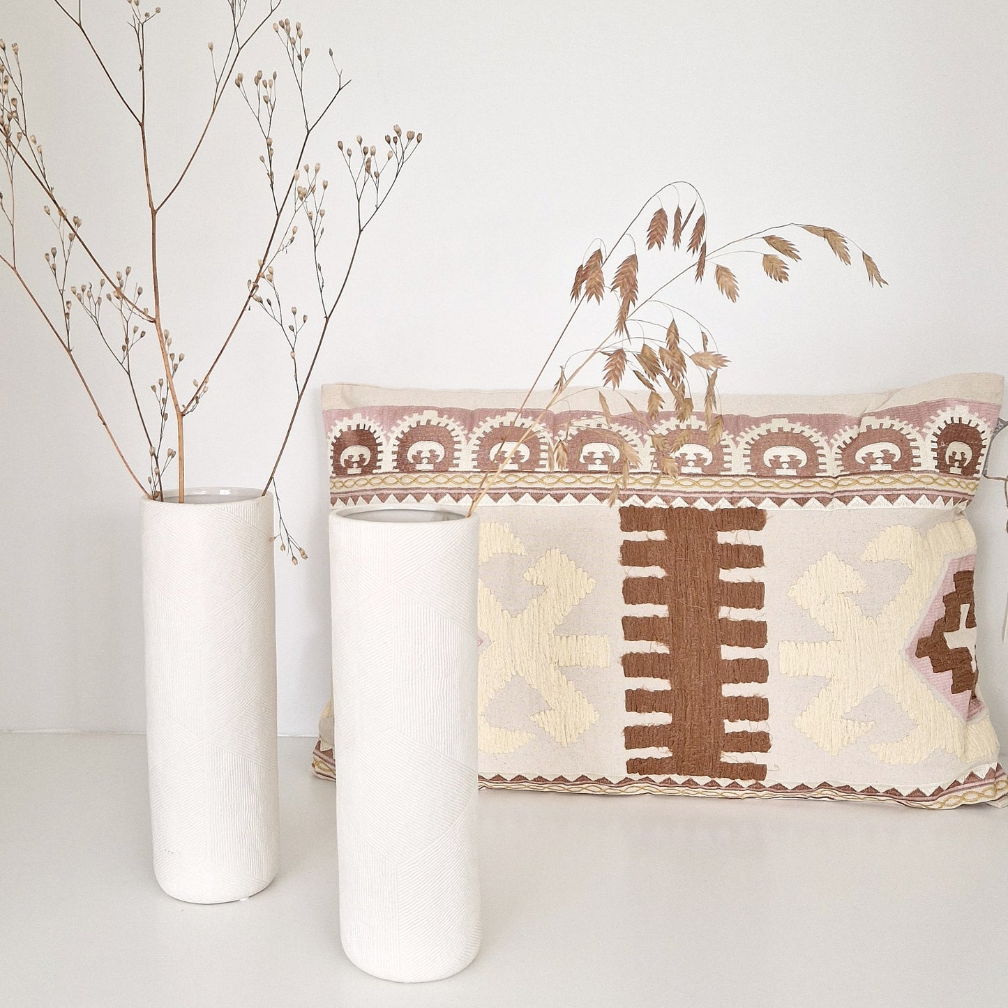 Vaas porselein Offwhite