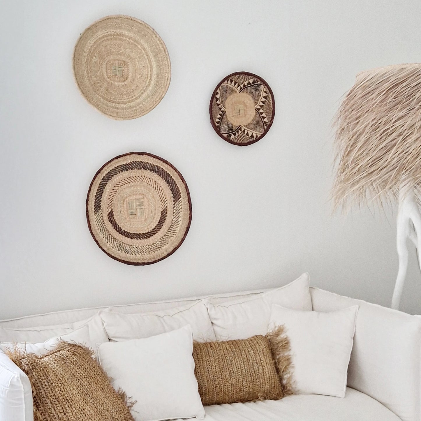 Tonga/Binga basket Natural/Brown Medium