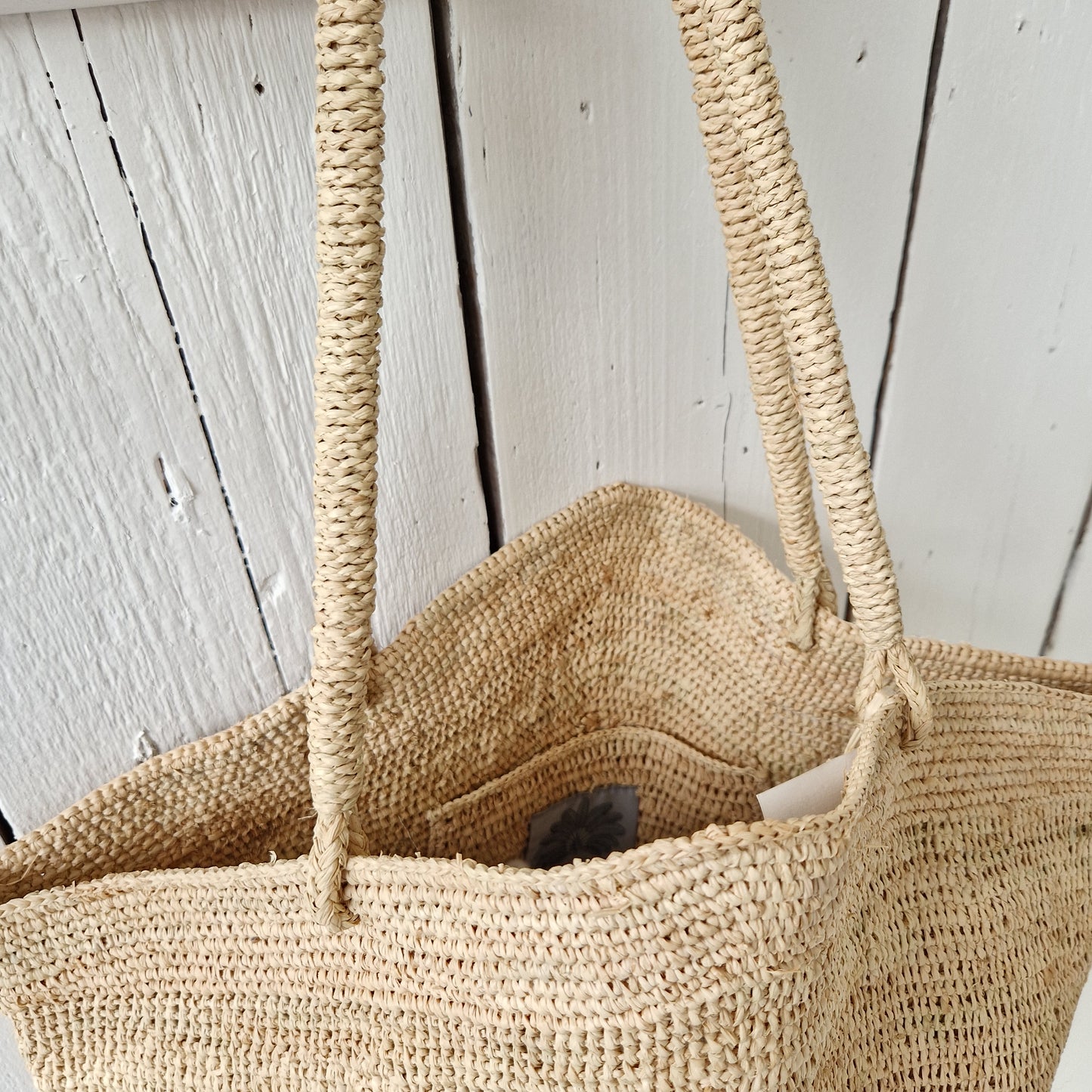 Gemma L Bag Naturel Made in Mada