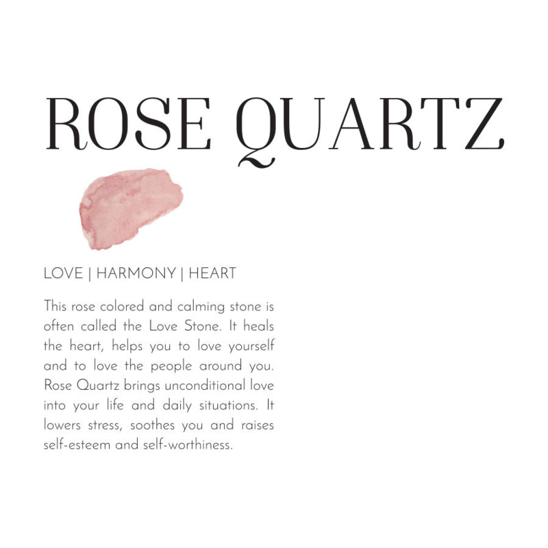 Rose quarts Bracelet A Beautiful Story
