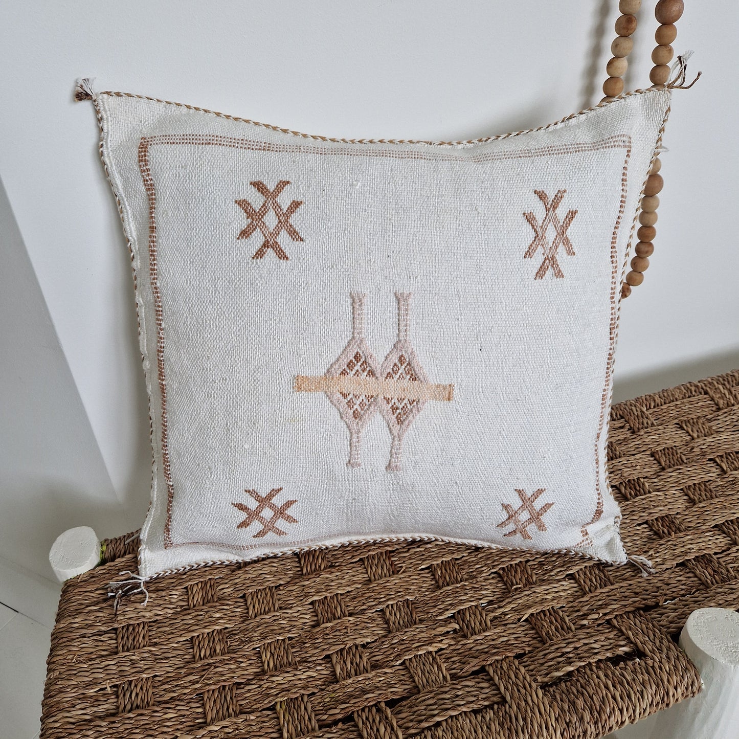 Sabra Silk kussenhoes Off-White #1