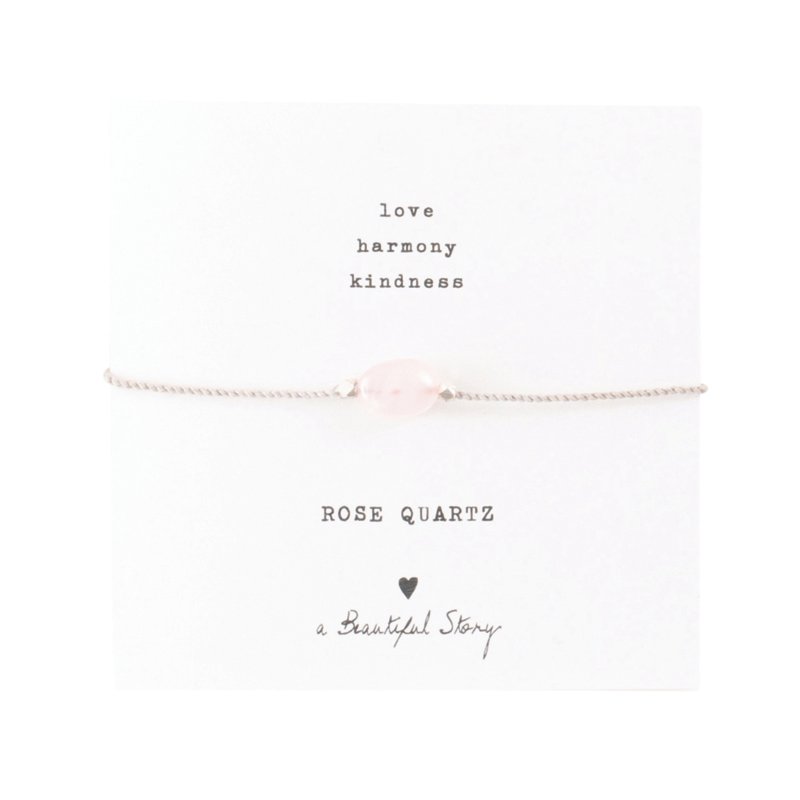 Rose quarts Bracelet A Beautiful Story