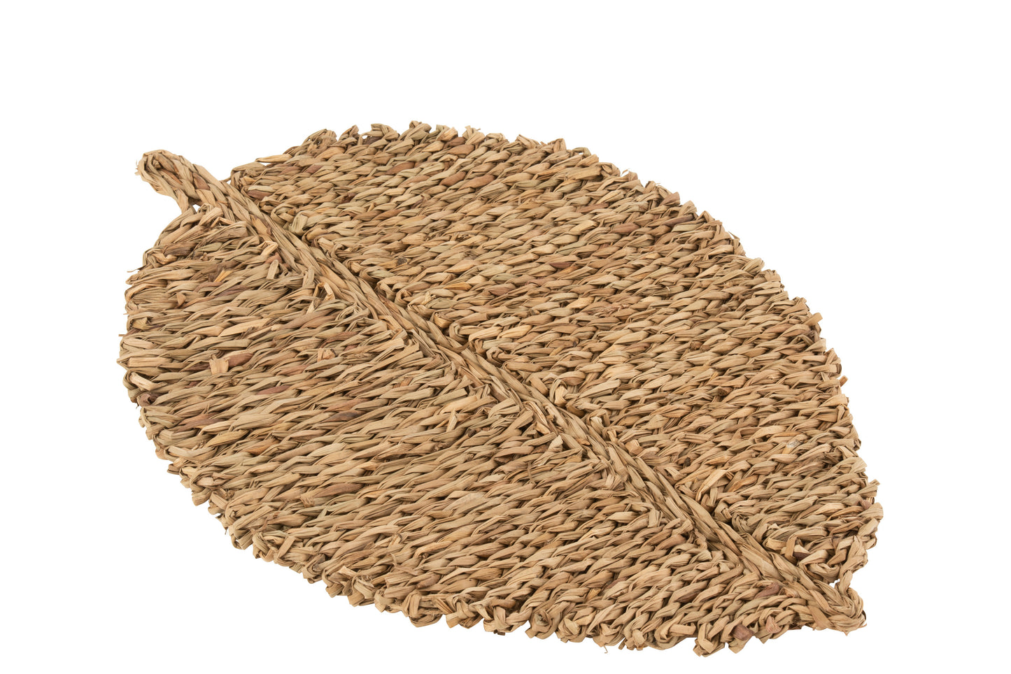 Zeegras placemat in bladvorm