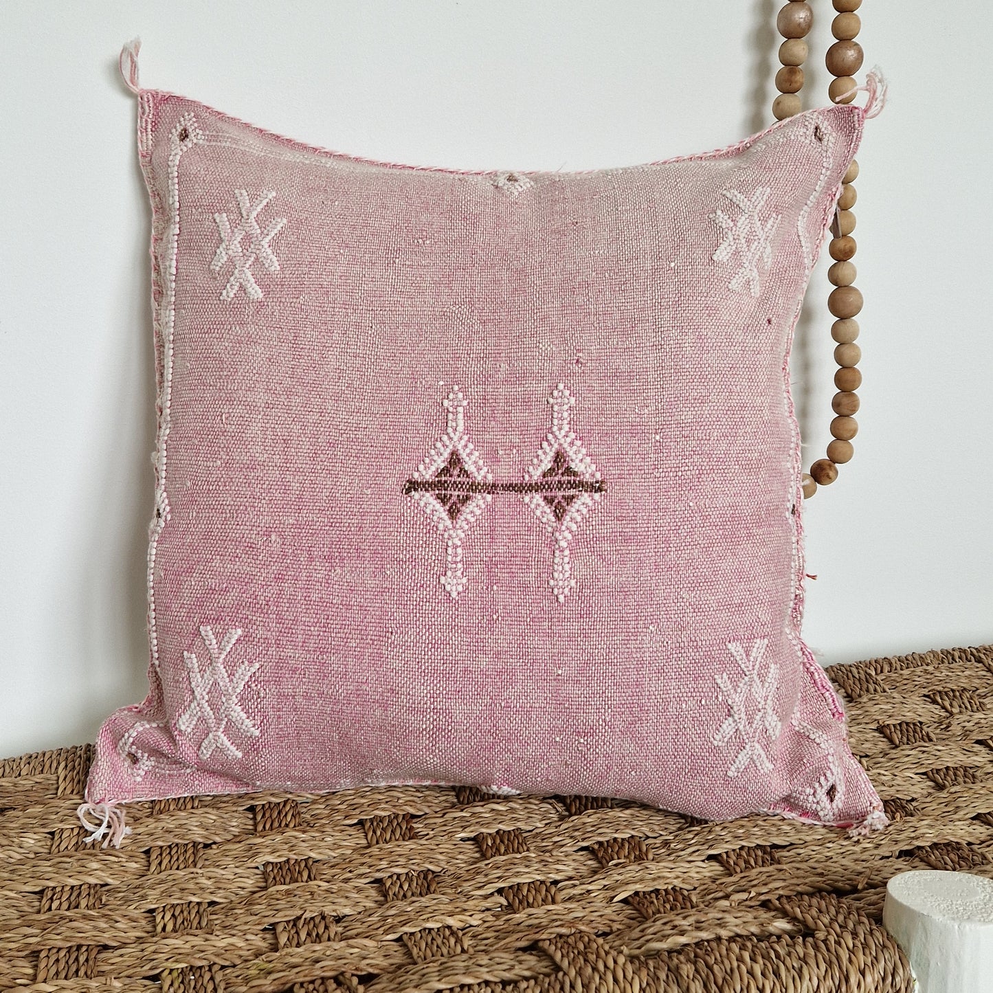 Sabra Silk kussenhoes Pink