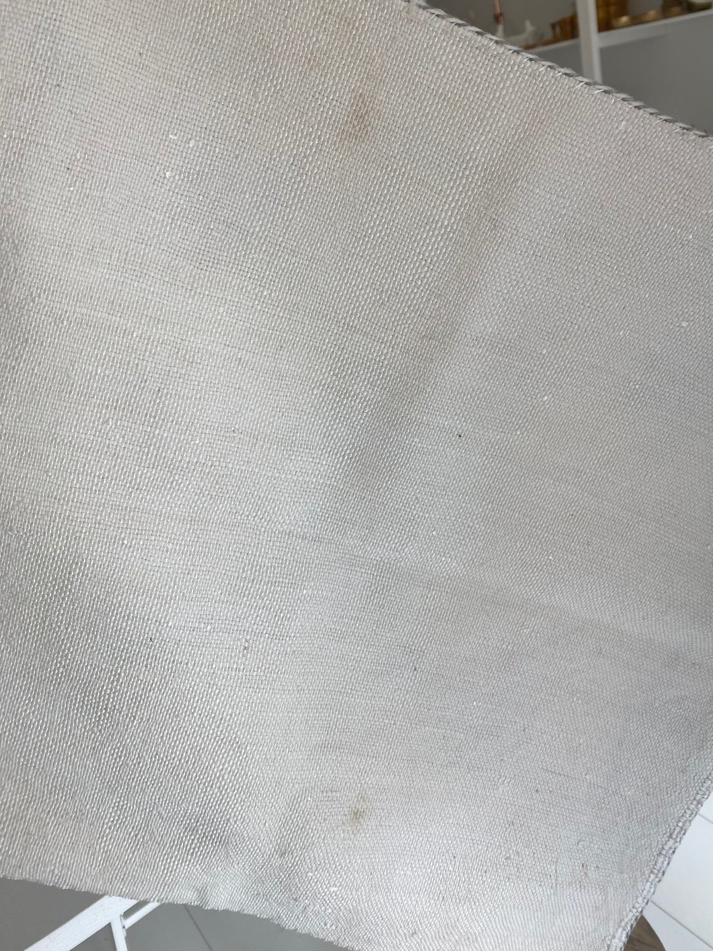 Sabra Silk kussenhoes Off-White met vlekje op achterzijde
