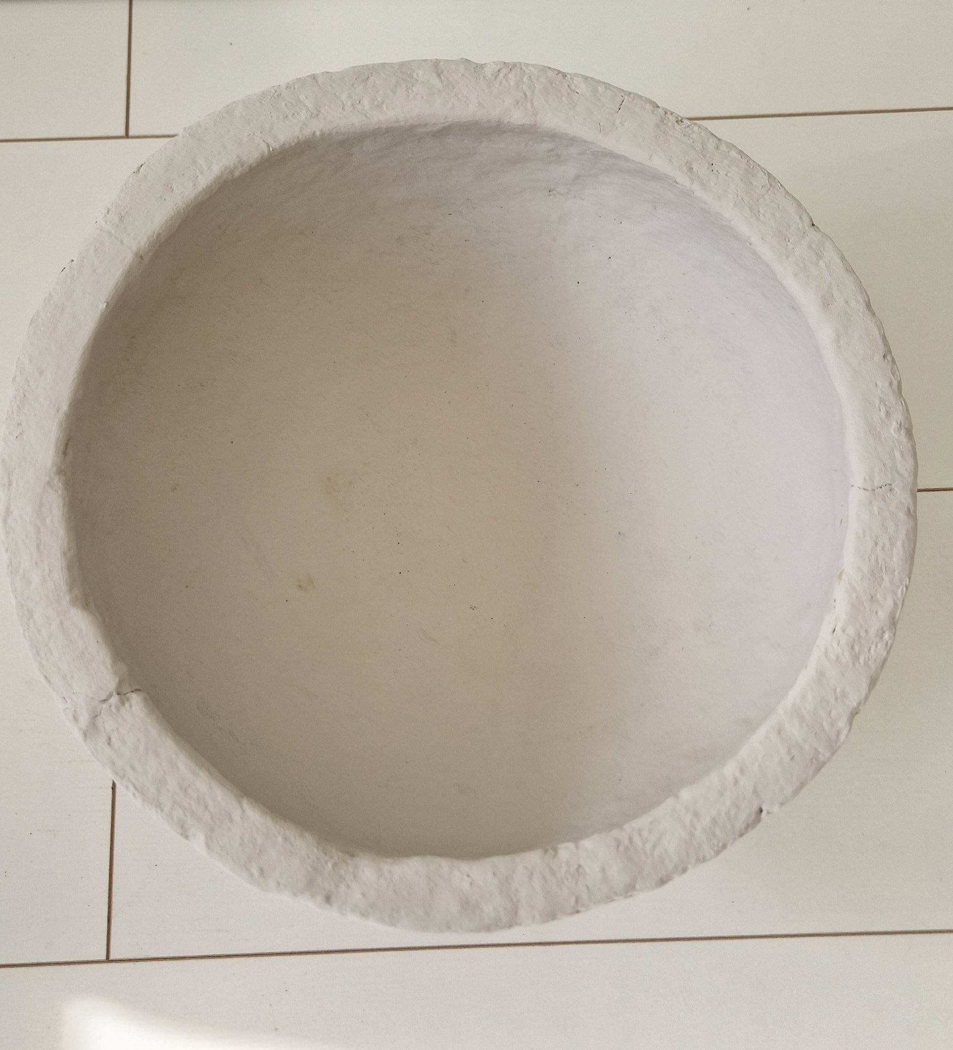 Unieke Papier-Maché schaal Clay 