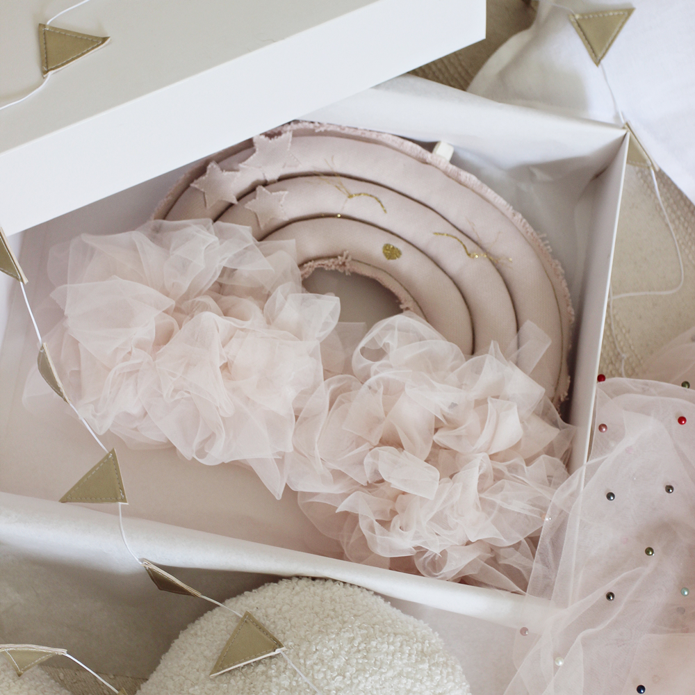 Cotton & Sweets Grace Arc-en-ciel mobiel Powder Pink