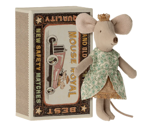 Maileg Princess mouse little sister in matchbox