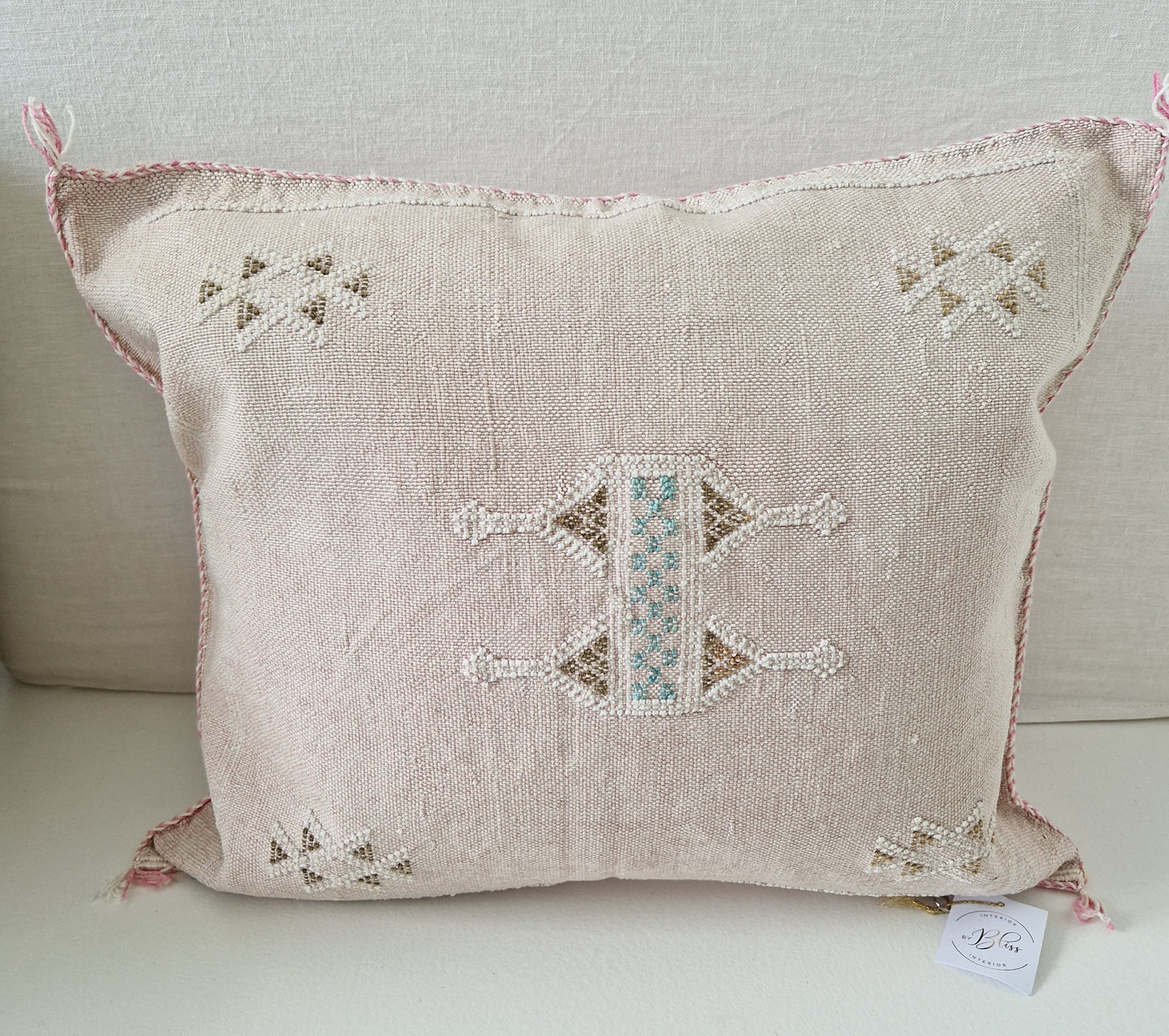 Sabra Silk kussenhoes Light Pink