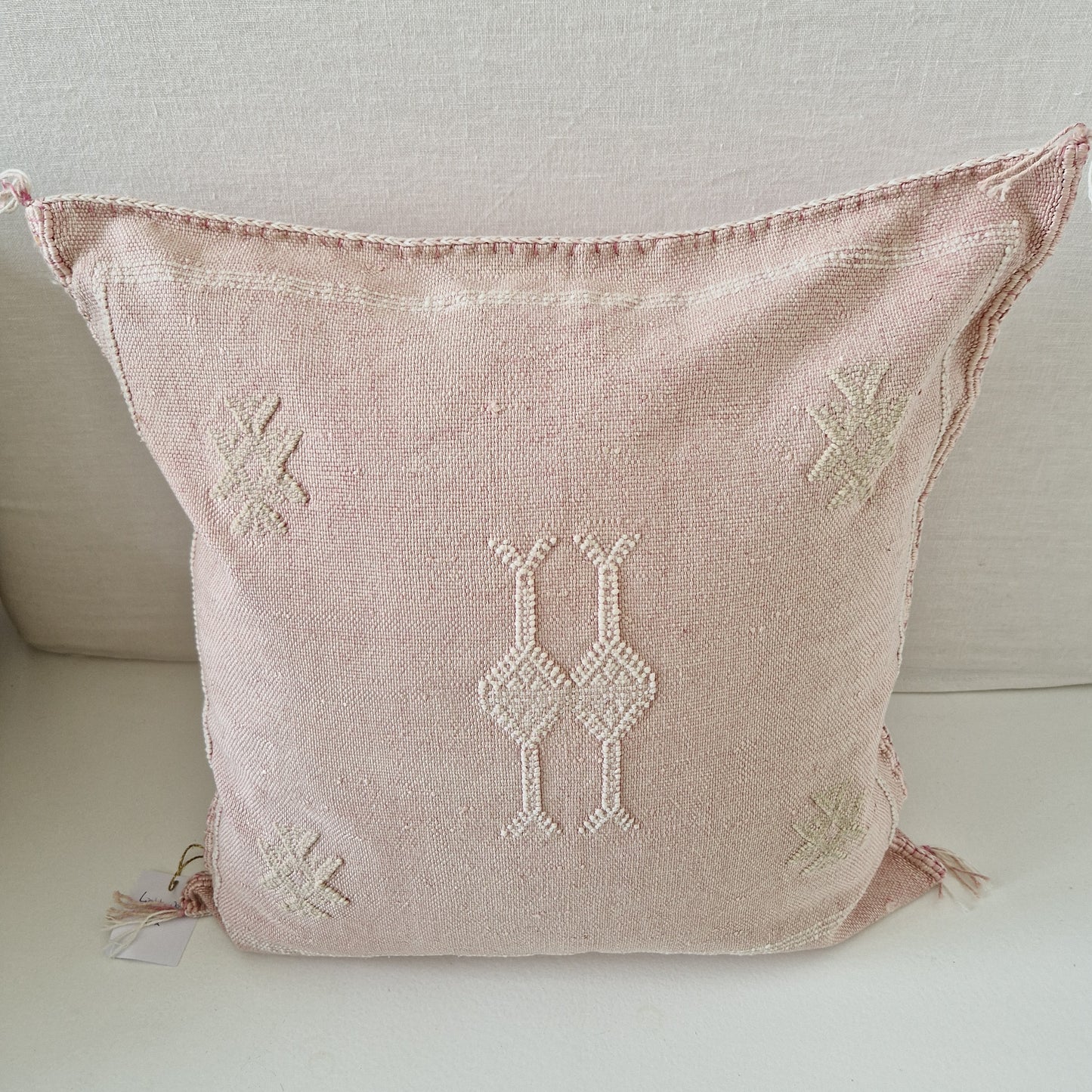 Sabra Silk kussenhoes Light Pink