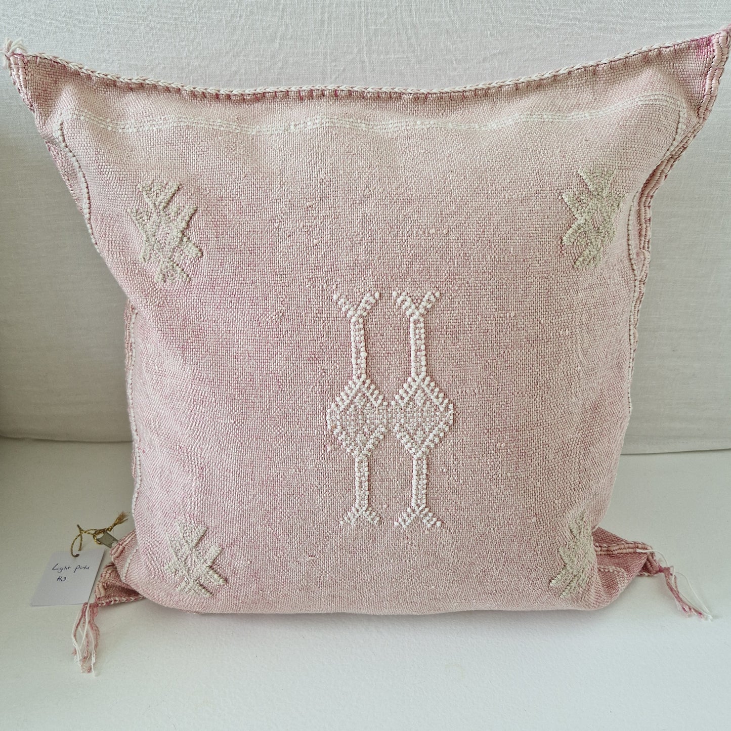 Sabra Silk kussenhoes Light Pink