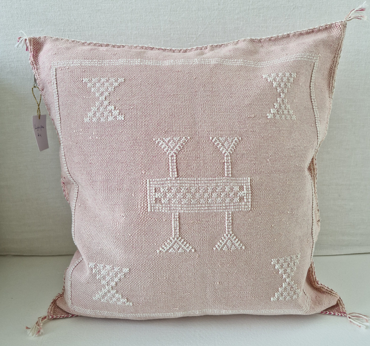 Sabra Silk kussenhoes Light Pink