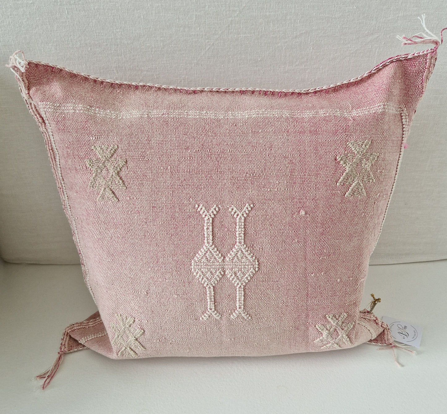 Sabra Silk kussenhoes Light Pink