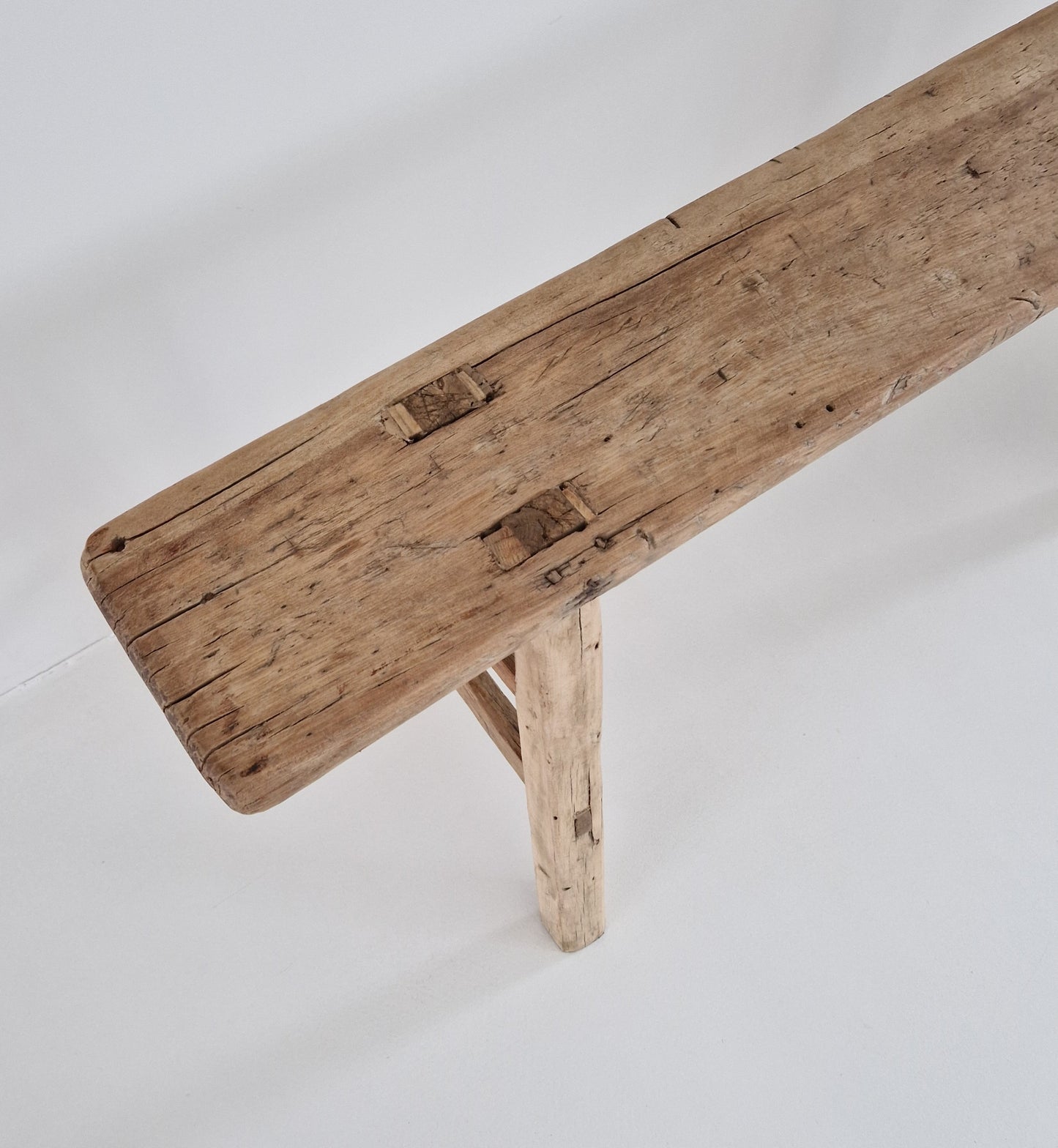 Oud houten bankje #1 (117cm)