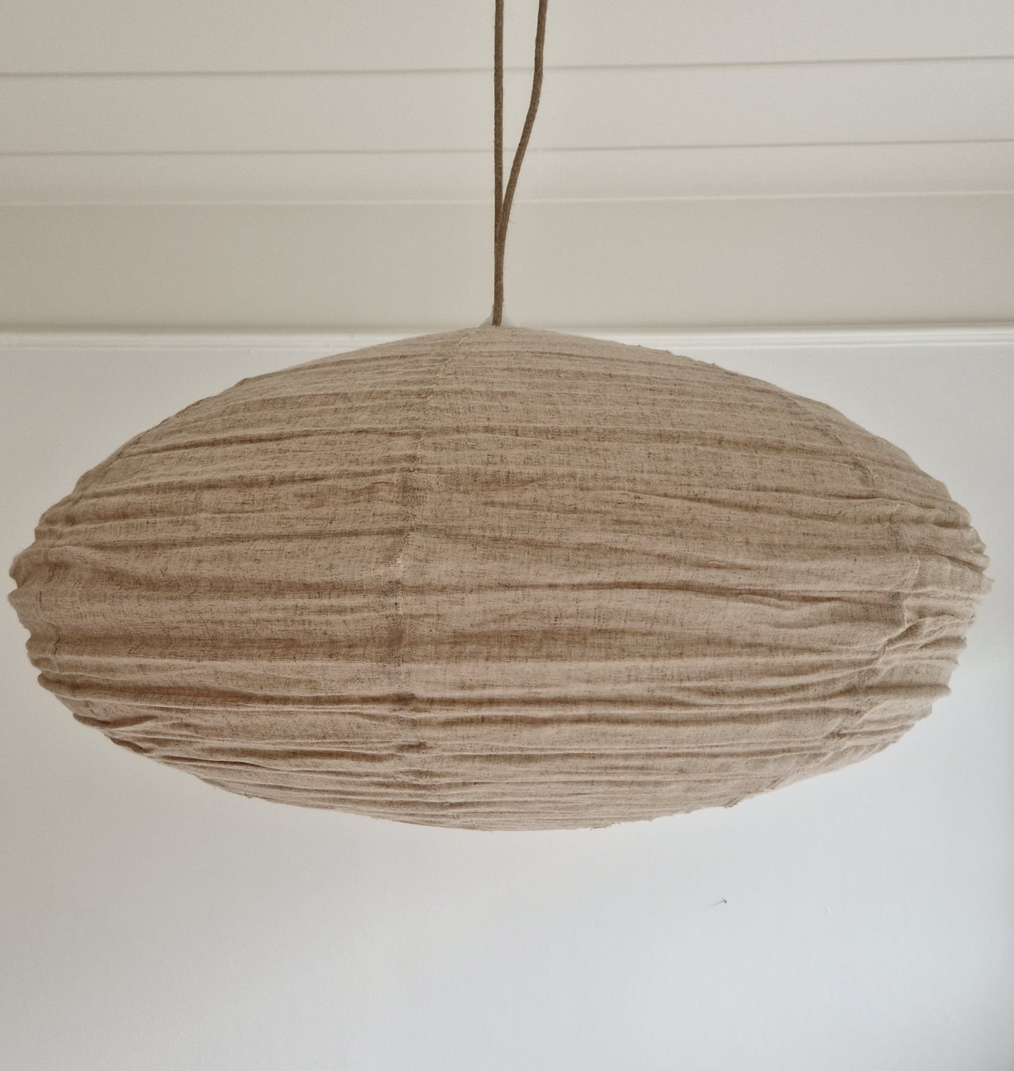 Linnen lampion lamp Natural Ufo