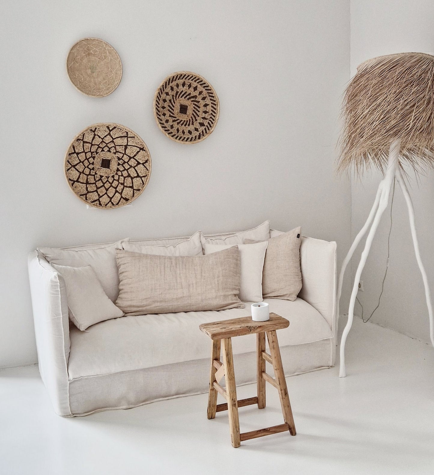 Tonga basket Naturel Small