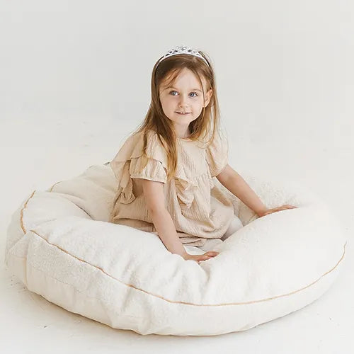 Vloer kussen in Boucle