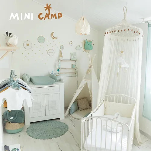 Boho Tipi tent met Pom Pom