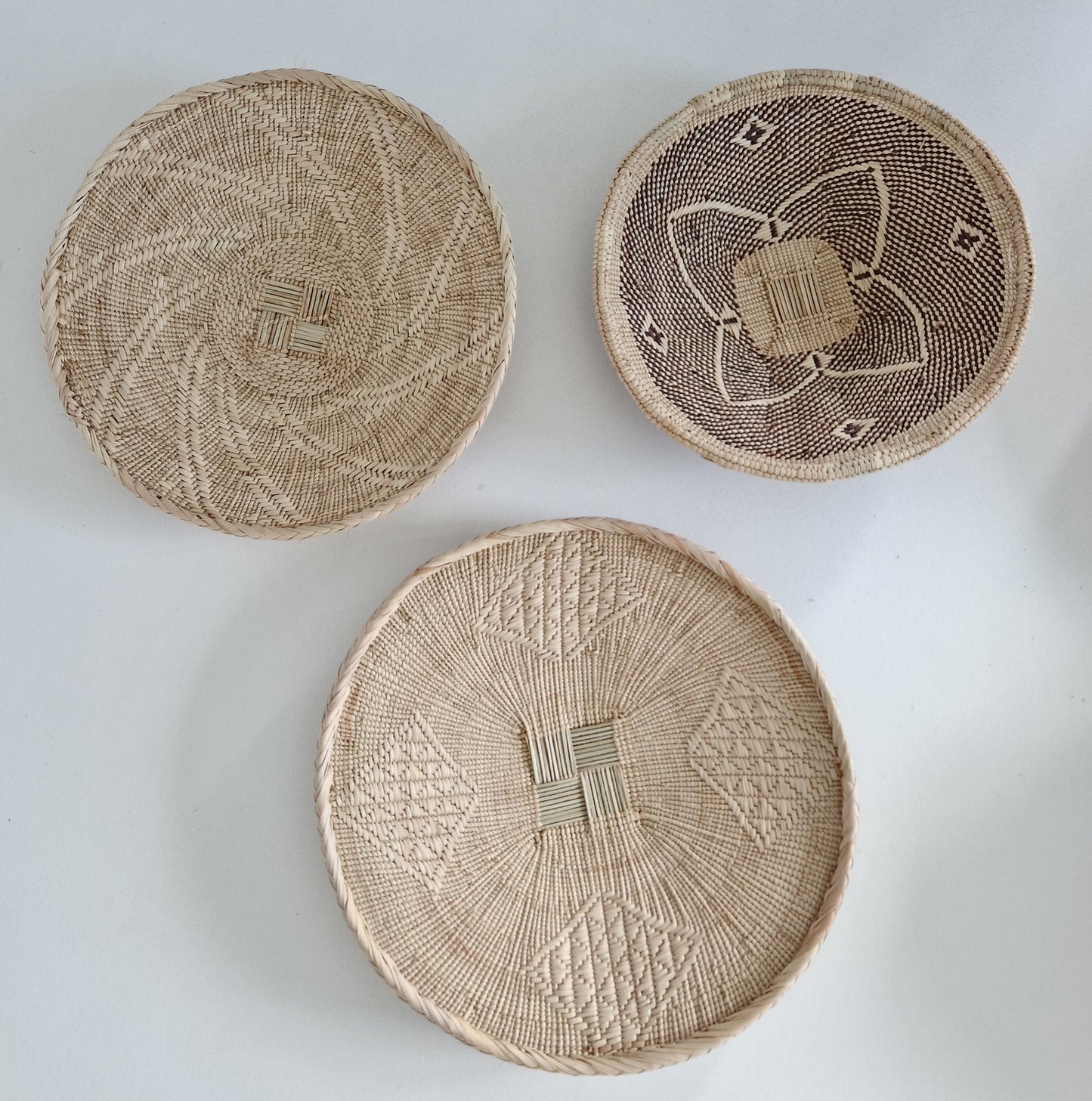 Tonga/Binga basket Natural/Brown Small