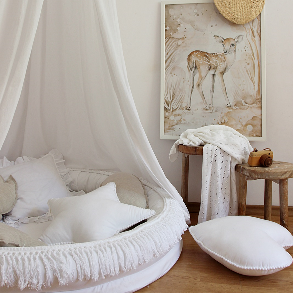 Bedhemel Boho Cotton & Sweets White