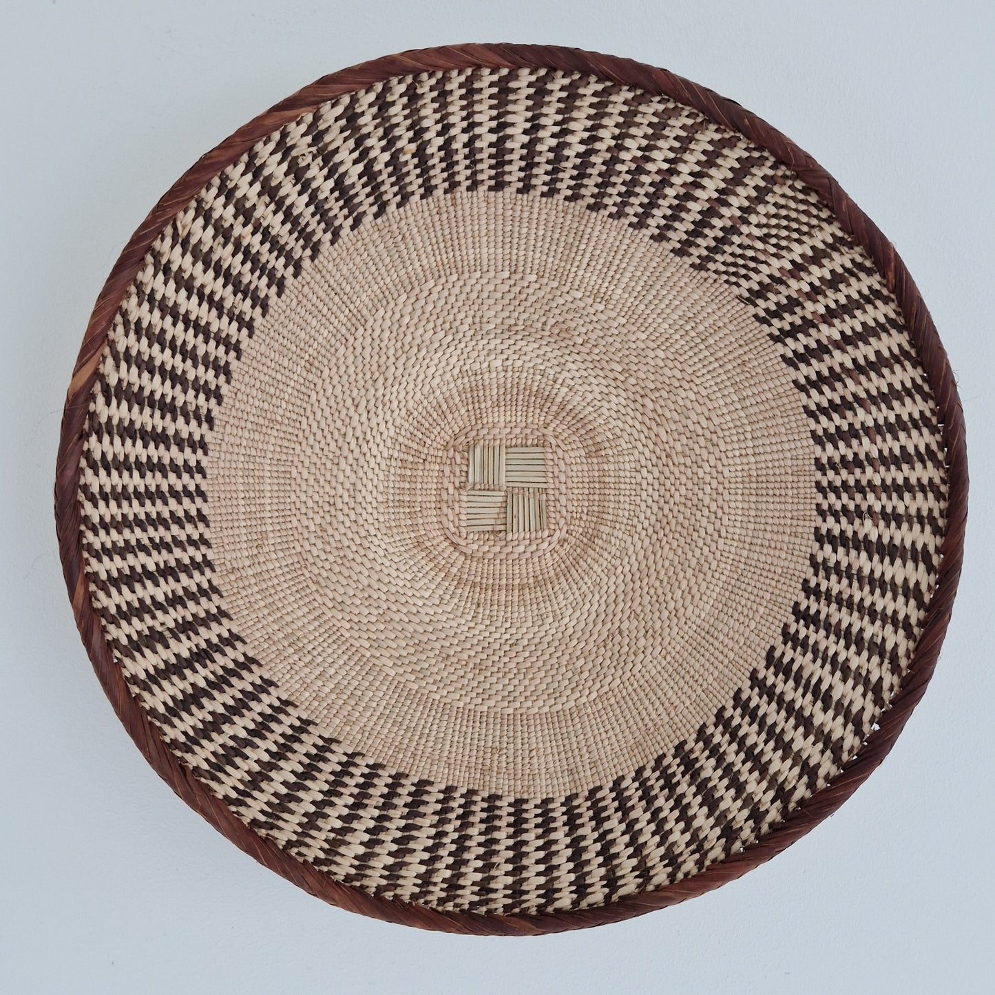 Tonga/Binga basket Natural/Brown Medium