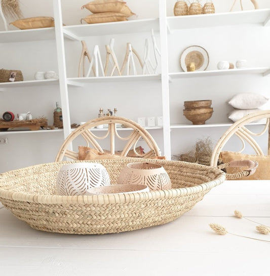 Marokkaanse flat basket