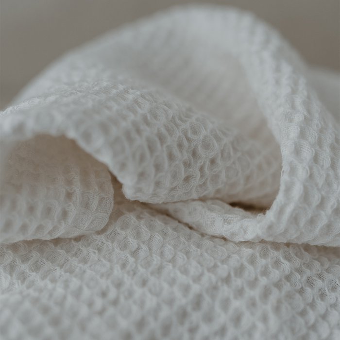 Wafel handdoek White 50x70cm.